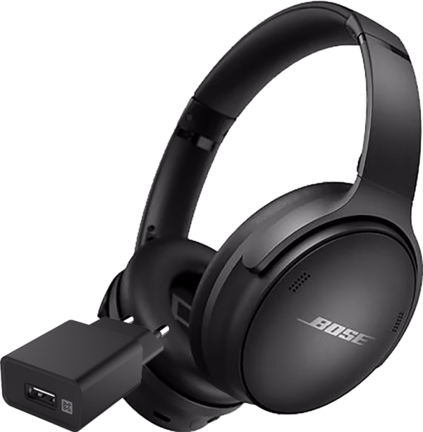 Bose Quietcomfort 45 Zwart + XtremeMac Oplader met Usb A Poort 12W