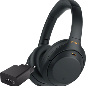 Sony WH-1000XM4 Zwart + XtremeMac Oplader met Usb A Poort 12W