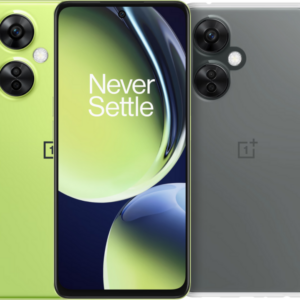 OnePlus Nord CE3 Lite 128GB Groen 5G + Just in Case Soft Design Back Cover Transparant