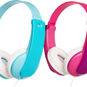 JVC HA-KD7 Blauw + JVC HA-KD7 Roze