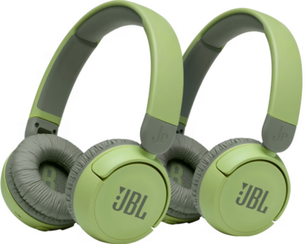 JBL JR310BT Groen duopack