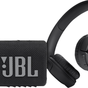 JBL Tune 520BT + JBL GO 3 zwart