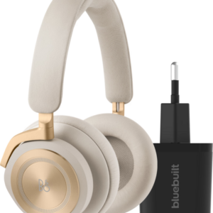 Bang & Olufsen Beoplay HX Goud + BlueBuilt Quick Charge Oplader met Usb A Poort 18W Zwart