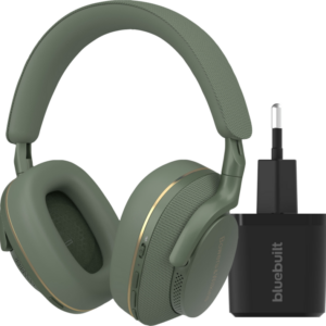 Bowers & Wilkins Px7 S2e Groen + BlueBuilt Quick Charge Oplader met Usb A Poort 18W Zwart