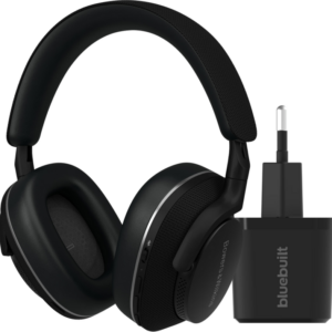 Bowers & Wilkins Px7 S2e Zwart + BlueBuilt Quick Charge Oplader met Usb A Poort 18W Zwart