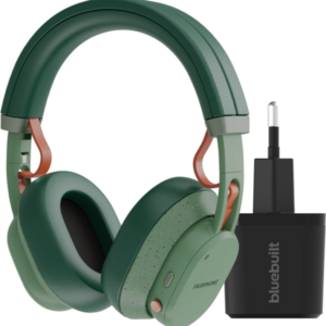 Fairbuds XL Groen + BlueBuilt Quick Charge Oplader met Usb A